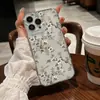 Capa de iPhone com estampa de lábios estilo americano da moda para iPhone 17 Pro Max, capa macia transparente de cobertura total, preço especial de atacado
