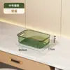 Caja de Almacenamiento de Gran Capacidad Contenedor para Snacks Organizador de Escritorio para el Hogar de Lujo Ligero de Acrílico Caja Transparente Cesta de Almacenamiento para Desorden