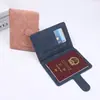 Bolsa de Pasaporte para Viaje con Hebilla RFID Protector de Pasaporte Anti-Magnético Ranura para Múltiples Tarjetas Almacenamiento de Documentos Cubierta Protectora Estuche para Tarjeta de Identificación