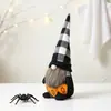 Semanal nuevo diseño de lugar de Halloween accesorios enano muñeco sin rostro decoración de muñeco festival fantasma esencia de tierra muñeco