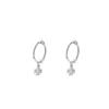 Pendientes de plata de ley 925 con diamantes de imitación y aguja, pendientes de verano 2023, nuevos pendientes de moda, pendientes para mujer.