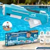 Pistola de Agua Eléctrica Burst Festival Songkran Totalmente Automática Absorbente de Agua e Impermeable Juguete de Largo Alcance para Niños Pistola de Agua Eléctrica al por Mayor
