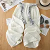 Calça pantalona Tencel Acetato sob medida para mulheres, estilo fino de verão, novo modelo 2026, calça fresca com caimento de seda gelada, proteção solar, roupa casual