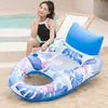 Fábrica Flutuante Inflável Cadeira de Lounge Aquática Festa na Piscina Cama Flutuante Aquática Cama Flutuante Inflável Atacado