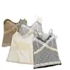 Top Camisola de Encaje Hermoso Espalda Sin Costuras Deseo Puro para Mujer Una Pieza con Copas Integradas Ropa Interior Retro Top Transfronterizo