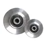 Rueda guía de ranura en U suministrada directamente para equipos grandes de fuerza Flybird, polea de aluminio para equipo de fitness, polea de aleación de aluminio con rodamiento silencioso
