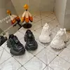 Zapatillas de Malla tipo Papá para Niñas, Tendencia 2026 Nuevas Versátiles de Plataforma para Primavera y Otoño Zapatos Deportivos Casuales de Suela Gruesa para Niños