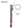 Módulo de interruptor de controle remoto sem fio DC3.7V 5V 9V 12V 24V canal único bateria de carro LED controle de acesso