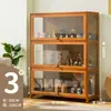 Vitrine Armário Doméstico À Prova de Poeira Acrílico Transparente Modelo Brinquedo Caixa Surpresa Bloco de Montar Armazenamento Vitrine Decoração Prateleira