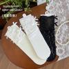 Calcetines Lolita Calcetines de tubo corto Lolita japonesa encaje calcetines de rizo calcetines de tubo corto para mujer Corea del Sur venta al por mayor