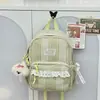 Mochila de Raya de Encaje Suave y Linda Estilo Nuevo Primavera y Verano para Mujer, Estilo Chica Dulce Fufu, Mochila Tesoro para Viajes Diarios en Color Morado Batata