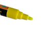 Plumón fluorescente de doble punta al por mayor tiza líquida borrable para graffiti infantil acuarela pluma de vidrio marcador de pizarra brillo