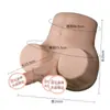 Dildo realista de carne blanda para mujeres, máquina sexual vibratoria de alta velocidad, muñeca realista de medio cuerpo, masturbador masculino y femenino