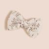 Nuevo accesorio para el cabello infantil transfronterizo lazo de algodón horquilla para niñas clip lateral clip superior trasero accesorios para niños