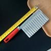 Cuchillo para patatas de lobo cuchillo ondulado para patatas corte de flor casero cuchillo para papas fritas suministro para puesto de tienda de 1 yuan
