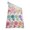 Transfronterizo en stock patrón de logo impresión antiadherente arena secado rápido color suave absorbente de sudor natación gofrado toalla de playa