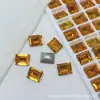 Wuzhou K9 Súper Brillantes 8X10 Ángulo Recto Piedras de Azúcar Rhinestones 1:1 Réplica Huazi Accesorios Decorativos para Uñas con Fondo Puntiagudo DIY