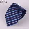 Nueva Corbata 8cm Casual Negocios Boda Rayada Corbata de Hombre Fabricante Stock Listo Corbata al por Mayor