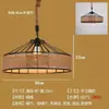 Lámpara de Araña Vintage Silenciosa Sala de Estar Dormitorio Habitación Casa de Familia Luces de Cafetería Cuerda de Cáñamo Creativa Tejida a Mano Luces para Comedor