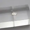 Etiqueta de Metal Costurada à Mão com Letras em Inglês, Fivela Retangular com Letra, Etiqueta para Roupa, Fivela Decorativa para Sapatos e Chapéus, Acessórios para DIY de Colares