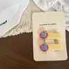 Novos Estilos Presilhas de Cabelo Infantis com Estampa Xadrez, Frutas e Animais, Grampos, Presilhas Laterais, Presilhas para Franja