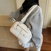 Bolsa de Axila Coreana Trendy Nicho para Mulheres 2025 Nova Retrô High-End Transversal Saco Carteiro Sacola Comutadora