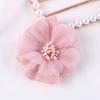 Yiwu Tela de Seda de Microfibra Materiales de Flores DIY Flor Artificial Hecha a Mano Pasador de Pelo Accesorios de Tela Accesorios Al Por Mayor