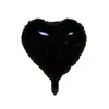 Globos de Papel de Aluminio en Forma de Corazón de 18 Pulgadas con Helio, Personalizables con Diseños y Texto, Globos en Forma de Corazón para Liberación en Nochevieja