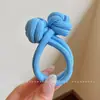 Goma para el Cabello Color Café con Leche para Niñas 2026 Nuevo Estilo Simple Duradera Banda para el Cabello Alta Elasticidad No Daña el Cabello Banda de Goma Accesorio para el Cabello