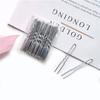 20 PCs 5/6/7 CM simples não-virar cabelo updo metal em forma de U clipe bola cabeça fixo grampo de cabelo em forma de U clipe