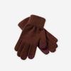 Guantes de Ciclismo Tejidos de Tacto Cálido para Primavera y Otoño para Mujer, Guantes de Lana Simples a Prueba de Frío para Deportes