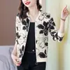 Novedad de verano, ropa de protección solar de manga larga de gasa de talla grande para mujer, camisa con aire acondicionado, abrigo corto informal para mujer, traje de béisbol, camisa con protección solar