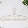 Perchero giratorio multifuncional, adecuado para dormitorios y uso doméstico, con características antideslizantes y plegado mágico, que cuenta con 11 orificios para organizar la ropa