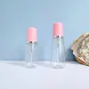 Frasco Espumante Cônico para Mousse Spot 60ml100ml Pet Transparente Frasco Espumante Espuma de Limpeza Frasco Portátil Recarregável