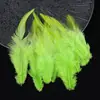 Venta Directa de Fábrica de Puntas de Plumas Blancas Cortas Materiales para Manualidades DIY Accesorios para Atrapasueños Juguetes para Mascotas Palo Atrapagatos Decoraciones