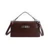 Bolsa de Mão para Mulheres, Novo Modelo 2026, Fashion e Estilosa, Design de Nicho, Tendência, Simples, Casual, Ombro Único, Transversal, Pequena Quadrada