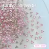 Rosa Fondo Plano Manicura Mini Pequeño Circonita Destello Joyería para Manicura Fondo Plano Forma Especial Diamante Manicura Diamante Portátil Uña Venta al por Mayor