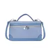 Bolsa de mão casual color-blocking retrô transfronteiriça para mulheres, novo modelo 2026, bolsa quadrada pequena versátil de camurça, bolsa transversal fashion
