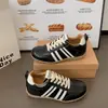 Zapatos Casuales para Mujer Zapatos de Suela Suave Versátiles Tacón Oculto Zapatos Blancos Nuevo Estilo Coreano Otoño Suela Gruesa Estudiante 2026 Con Cordones