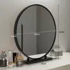 Espejo de Maquillaje con Luces LED, Espejo de Tocador de Escritorio, Espejo Grande para Dormitorio, Giratorio, Lujo Ligero, Espejo de Belleza de Gama Alta
