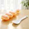 Bolas de Arroz para Agitar, Bolas de Arroz y Albóndigas con Forma de Bola para Agitar para Niños, Molde de 3 Piezas para Bolas de Sushi, Molde para Bolas de Arroz para Agitar
