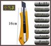 Cuchillo de Utilidad Grande Cortador de Papel Fabricante Hoja de Cuchillo de Utilidad Engrosada Cortador de Papel Industrial Grado Industrial de Alta Resistencia