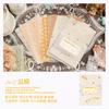 Yanji Material Multimaterial Papel e Série Colorida Entrelaçada Material para Manual Adesivos Decorativos de Base para Colagem 8 Estilos