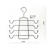 Colgador de Ropa Interior Multicapa Transfronterizo Correa Plegable Almacenamiento de Sujetadores Perchero Multifuncional Mágico Sin Costuras Punto