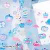 Adesivos Glitter Infeel.Mepet Série Planeta Maçã Fresco e Simples Estilo Ins Materiais de Decoração DIY para Diário