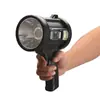 Lanterna Tática P50 de Alta Potência para Exterior com Luz Forte e Longa Duração de Bateria, Holofote Portátil, Lanterna Solar Portátil Estilo Pistola