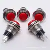 PBS-33b Interruptor de Botón Pequeño Interruptor Impermeable Rearranque Automático Apertura 12MM Botón de Arranque sin Bloqueo