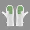 1 par de guantes de limpieza Guantes para lavar platos con cerdas exfoliantes Guante cepillo para lavar platos para limpieza del hogar Cocina Baño Coche Jardín
