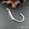 Accesorios de Joyería de Aleación DIY Estilo Antiguo Material de Pasador de Metal Colgante para Oreja Adornos para la Frente Accesorios para Pendientes