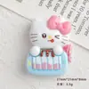 Desenho Animado DIY Acessórios de Resina Acessórios Instrumentos Musicais Animal Gel de Chantilly Presilha de Cabelo Capa de Celular Corrente de Sapato Chaveiro Pingente Acessórios